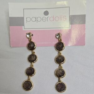 Paperdolls‎ Drop Earrings, New